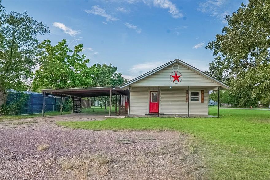Owner financing available for this adorable 3 bedroom, 1.5 bath home. Cute curb appeal on a large lot. Master bedroom towards the front of the house has a cute attached bath with built in shelving. Nice clean home ready for immediate move in and located in the quaint town of Savoy. Seller Financing available, please reach out to listing agent for details.