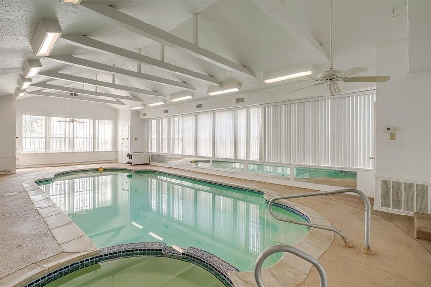 Welcome to 2122 S Vernon Ave an elegant and timeless residence nestled in the sought-after Wynnewood area of Dallas. This iconic Traditional-style home spans nearly 3,700 sq ft on a serene 0.28-acre lot, offering 4 spacious bedrooms and 4.5 baths. Step into luxury with your own heated indoor pool, ensuring year-round relaxation and privacy. Spacious living: Beautifully updated kitchen with granite and gas appliances flows into generous living and dining areas. Upstairs, a large game or media room provides flexible space for entertainment or family time, can also be used as an extra room.
Thoughtful accessibility: Wide doorways and a ramp welcome all guests with comfort. Secure and private, the home is gated and equipped with a security system. Includes an attached garage plus two covered carport spaces. Outstanding location: A short drive to Downtown Uptown, excellent schools, I35 access, shopping, and trendy Bishop Arts District. Brick exterior, classic styling, and lush landscaping frame this beloved home.