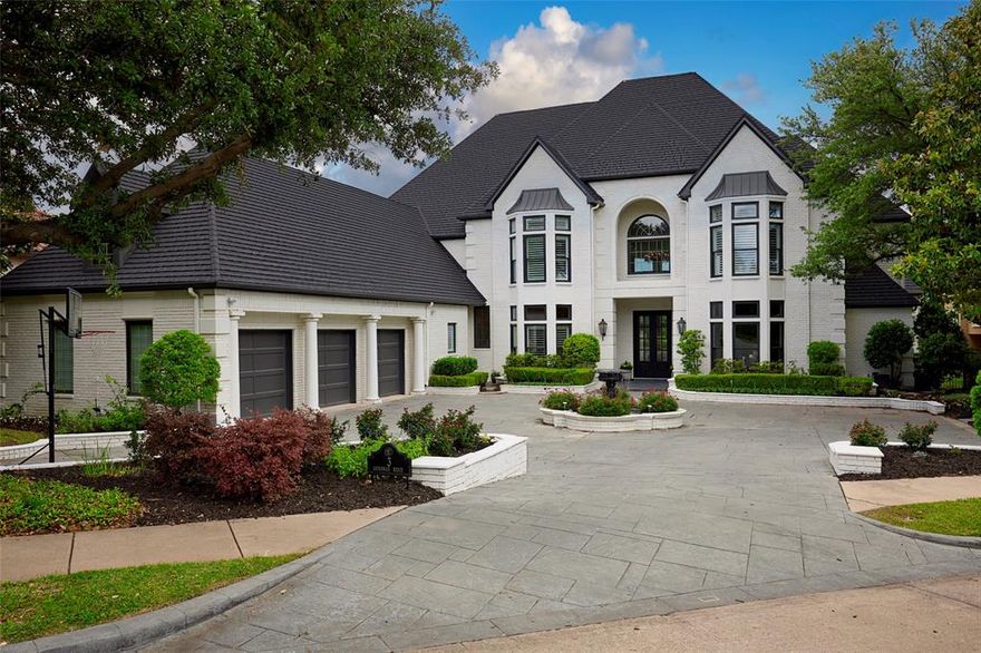 Welcome to your dream home nestled in the prestigious Stonebriar Country Club, where luxury meets tranquility in a stunning 7,225 square feet of exquisite living space. This opulent residence features five spacious bedrooms and six bathrooms, providing ample space for family and guests alike.

As you enter, you are greeted by a grand foyer with views of the infinity pool and golf course, setting the tone for the elegant design throughout. The huge primary bedroom is a true retreat, complete with a cozy fireplace, a sitting area, and breathtaking views of the sparkling pool and lush golf course.

The heart of the home is the inviting family room, boasting high ceilings, another fireplace, and an adjoining large media room and kitchen, perfect for entertaining or relaxing with loved ones. The formal living area offers picturesque views and yet another fireplace, creating a warm and inviting atmosphere. A large office with stunning custom built-ins provides an ideal workspace, combining functionality with style.

Upstairs, you’ll find three generously sized bedrooms that ensure comfort and privacy for all. The real jewel of this property is its expansive lot, one of the largest in Stonebriar Country Club at over two thirds of an acre, featuring panoramic views of the country club's hole 13 and 14. Step outside to discover your outdoor oasis, featuring a huge infinity swimming pool, multiple sitting areas, and a large covered outdoor entertainment pavilion complete with a fireplace and built-in kitchen—perfect for hosting gatherings under the stars.

This home is a rare gem, offering a spacious, open, and bright layout that is perfect for entertaining both indoors and outdoors. Experience the best views in Frisco and the luxury lifestyle you’ve always dreamed of in this remarkable property. Don’t miss the opportunity to call this exquisite residence your home!