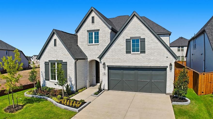 This home by Shaddock is popular for a reason. The design is a game changer! As soon as you walk into the home you are wowed with 20’ ceilings at the entry. Family room features Vaulted ceiling and wall of windows looking out to the extended patio. Family room is Central to the kitchen with an oversized kitchen island, stainless steel appliances and custom cabinetry. Primary Bedroom suite includes a bath retreat with dual separate sinks, Freestanding Tub & separate shower. Light and bright open floor plan showcasing the latest in trendsetting design and colors are just a few of the reasons this home will not last long. The Upstairs will feature 2 bedrooms and 2 full baths, oversized game room for a pool table and media room equipped with 7.1 pre-wire surround sound. This Luxury Home includes 8’ doors downstairs, engineered flooring, decorative lighting, carpet, and elegant countertops in the Kitchen with many more luxury selections to mention. NO MUD, NO PID