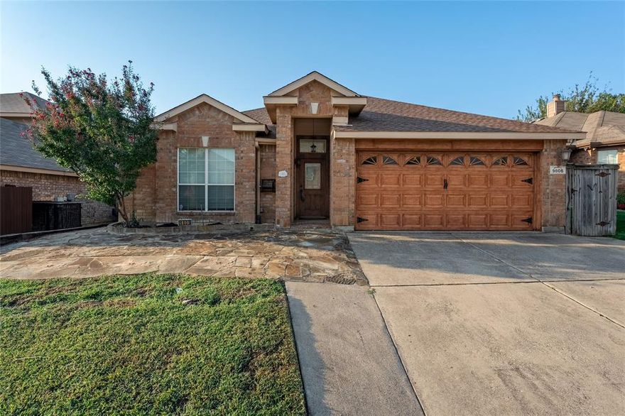 PRICED REDUCED! MOTIVATED SELLER! BE IN THIS HOME FOR THE CHRISTMAS HOLIDAYS! SPECIAL FINANCING POSSIBLE THROUGH ONE OF OUR LENDERS! White Settlement ISD. Less than a year old refrigerator to stay. Interior just painted. Roof installed recently! Welcome to your next chapter! Don't miss this one—it's the perfect starter home for a growing family or if you are looking for a smaller home. Nestled in northwest Ft Worth, this beautifully upgraded 3-bedroom, 2-bath, 2-car garage gem offers everything your family needs to thrive. The split-bedroom layout creates comfort and privacy, while the updated kitchen shines gorgeous granite countertops. This home has Plantation Shutters. Both bathrooms boast granite finishes, giving the home a polished, modern feel throughout. Step outside to a backyard and enjoy a totally covered backyard with little maintenance required. Imagine entertaining under the covered and extended patio. Conveniently located near elementary schools, shopping, and entertainment, this home makes family life a breeze. So what are you waiting for? Schedule your showing NOW and get ready to make unforgettable memories in a home that truly has it all!