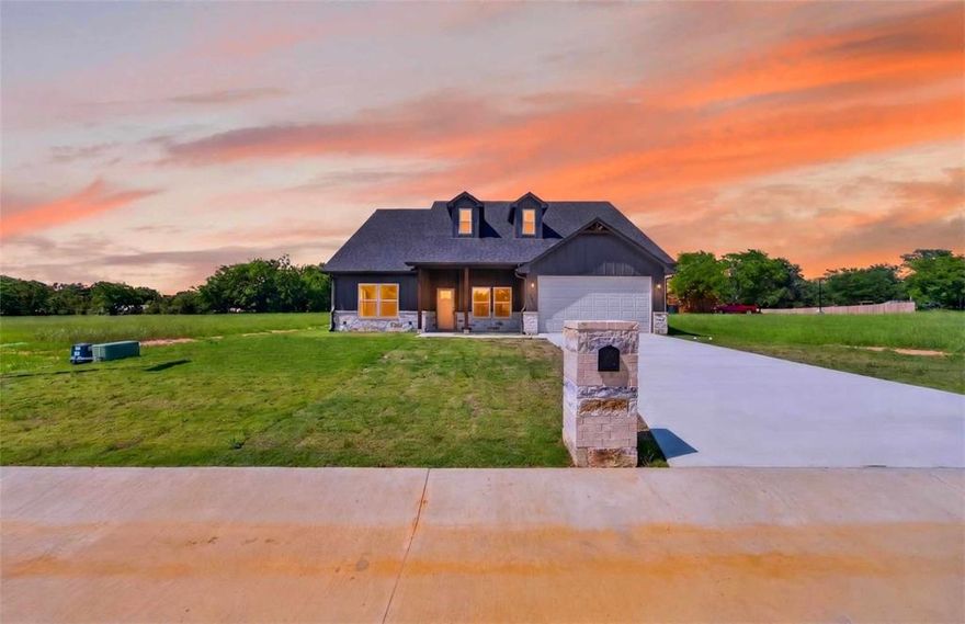 Welcome to your new home in the desirable Waterfowl Estates community. This beautifully crafted new construction home offers 3 spacious bedrooms, 2 full bathrooms, and more than 1,900 square feet of stylish, functional living space on a dead-end street. A versatile front flex room provides the perfect spot for a home office, workout area, playroom, or creative studio. The thoughtfully designed open floor plan provides a living area open to the kitchen which also showcases quartz countertops, custom tile backsplash, stainless steel appliances, abundant cabinetry, a large center island ideal for entertaining and everyday living as well as a dining area. Quality finishes shine throughout the home, including durable luxury vinyl plank flooring, and designer fixtures. Retreat to the primary suite featuring a spa-inspired bathroom with a custom tiled walk-in shower, relaxing soaking tub, and spacious walk-in closet. The secondary bedrooms are conveniently situated on the opposite side of the home alongside a well-appointed guest bath, creating a comfortable layout for family or visitors. Outside, you will enjoy the beautiful back patio perfect for entertaining or quiet relaxation with the privacy provided by a wood fence enclosed back yard.Some photos are Virtually Stage for examples of furniture placement and are marked as such.
