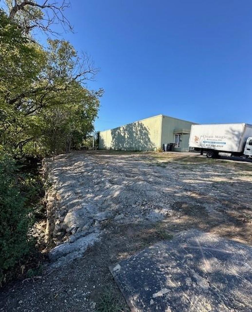 Great location to start your own business in this commercial lot.