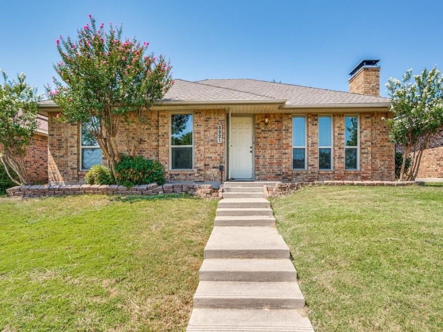 ALL OFFERS CONSIDERED. Beautifully updated 3-bed, 2-bath home in the heart of Carrollton! Offering 1,354 sq. ft. with a 2-car garage, carport, and alley access parking. Major updates include HVAC & ducting (2024), water heater, remodeled bath, engineered wood & tile flooring, and 8-ft privacy fence. The primary bedroom features a wall of built-ins for exceptional storage. Enjoy the covered patio, full gutters, and private backyard—perfect for relaxing or entertaining. Prime location near GB Turnpike, I-35, shopping, dining, schools, parks, and historic downtown Carrollton. Move-in ready with modern updates throughout!