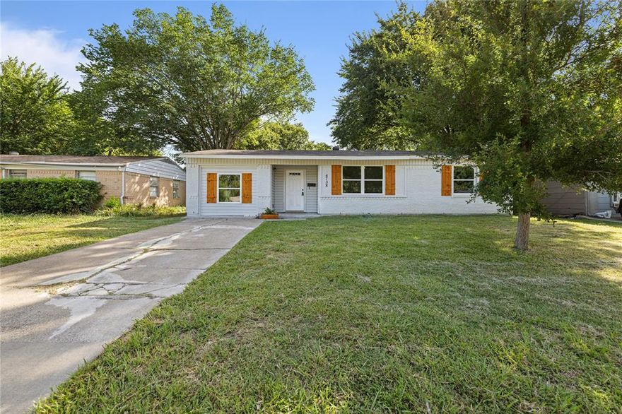 Seller to provide $5,000 credit to buyer for closing costs with acceptable offer!!! This 4 bedroom 2 bathroom, with an office, home is ready for its next owners. This home has been completely updated with new electrical, plumbing, sewer lines, new AC unit, new tankless water heater, and furnace. The home has had the foundation repaired with a lifetime transferable warranty. Spray foam insulation, new windows and doors have been installed to ensure that the home is as energy efficient as possible. The bathrooms and kitchen have been tastefully designed to match any homeowners style. Conveniently located near 635 and 30 for easy commute into Dallas, and within walking distance to the public library and schools. This home qualifies for a first time home buyer program that allows the buyer to purchase the home with zero down payment and no PMI payments!!