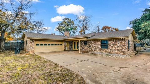 A home in Cleburne