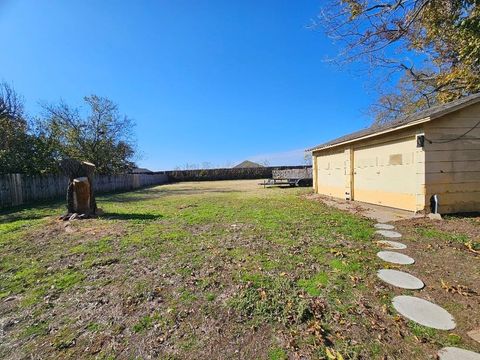 A home in Cleburne