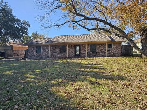 A home in Cleburne