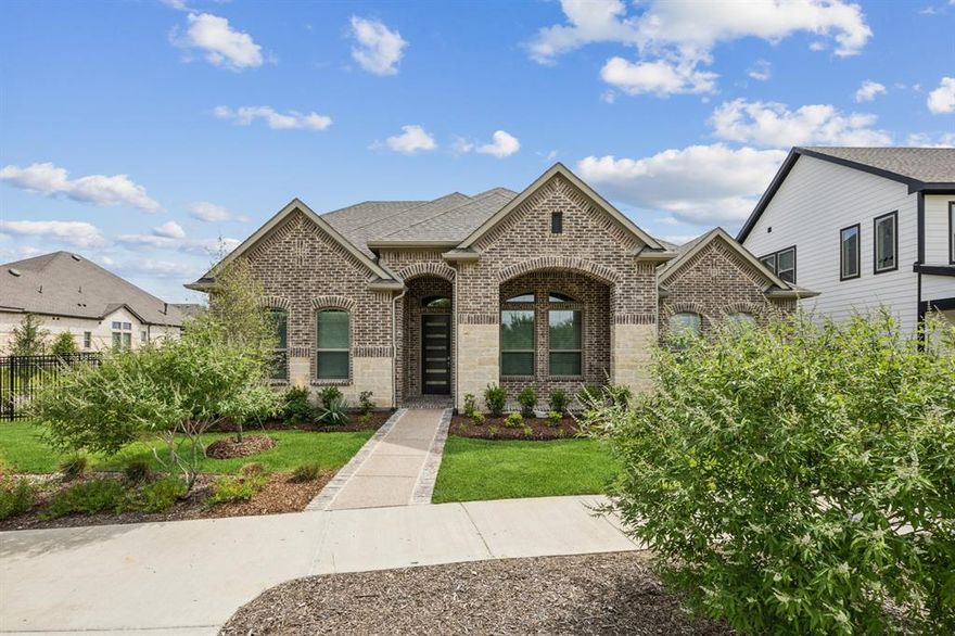 MLS# 21029122 - Built by Chesmar Homes - Ready Now! ~ Discover this stunning traditional single-family residence in the desirable Karis subdivision, completed in 2024. Spanning 3,263 square feet, this home features four spacious bedrooms, including a luxurious primary suite, and four well-appointed bathrooms (three full and one half). The open floorplan boasts two living areas, perfect for entertaining, and a cozy electric fireplace that enhances the ambiance.  Enjoy the convenience of a dining area and a modern kitchen with a pantry. High ceilings and decorative lighting create an inviting atmosphere, while cable TV and high-speed internet accessibility cater to contemporary needs. The property includes a covered patio, rain gutters, and a two-car garage.   Located in Crowley ISD. Embrace a lifestyle of comfort and elegance in this remarkable residence.