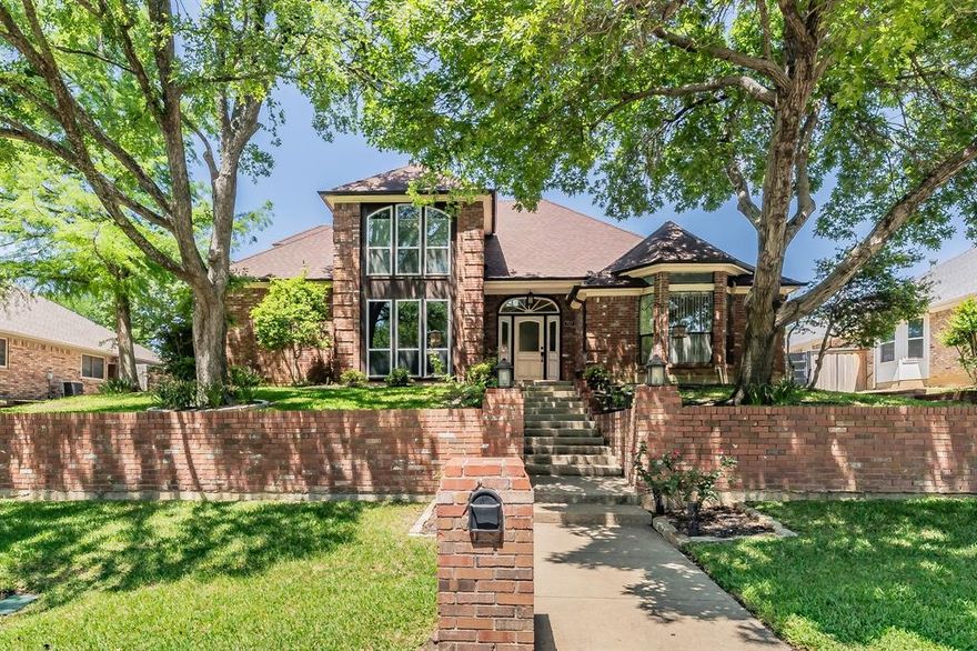 Located in the heart of Arlington's Entertainment District, this 4 bedroom, 1 office, 2.1 Bath, 2-Story PARTIALLY updated home with a heated pool and spa are nestled conveniently just 3 minutes from the Texas Rangers Golf Course. The ideal spot for the avid golfer. Need more action? No worries! This abode is a quick & affordable ride share to Globe Life Park, AT&T Stadium, Six Flags, Hurricane Harbor and any restaurant you want! This SEMI-remodeled home affords the new owner the opportunity to secure a high-end quality home while still putting their own finishing touches on this beauty. Most of the heavy lifting has already been done. Connect for the complete list. Just to name a few: A total home electrical upgrade that includes the Hurricane 2000 whole house surge protector, upgraded gas lines, 2-new, upgraded HVAC systems with HALO-LED UV Air Purifier, upgraded lighting and fixtures, 2-water heaters, repaired electrical and gas lines to pool as well as refinished pool with PEBBLETEC finish and upgraded to all new equipment. New toilets, gutters and sprinklers! Lovely oversized French Oak porcelain tile throughout main floor, new stainless steel kitchen appliances and so much more! Arrive home with an added sense of security thanks to the solar powered remote operated wrought iron gate. A voluntary HOA keeps the neighbors connected but no mandatory dues or restrictions known. ALSO-a little hidden mystery-rumor has it, there's a safe room hidden somewhere in the house! No one has found it YET! SOME work still needs to be completed & priced to reflect such. Materials to complete owners vision will convey with the home, if you like, and only need to be installed. Minor foundation repairs to be made & drywall repaired. Written estimates for most work available but seller is no longer able to complete the work. Too many updates completed to list here. Contact agent for more information on this great opportunity for your own slice of heaven in the heart of Arlington!