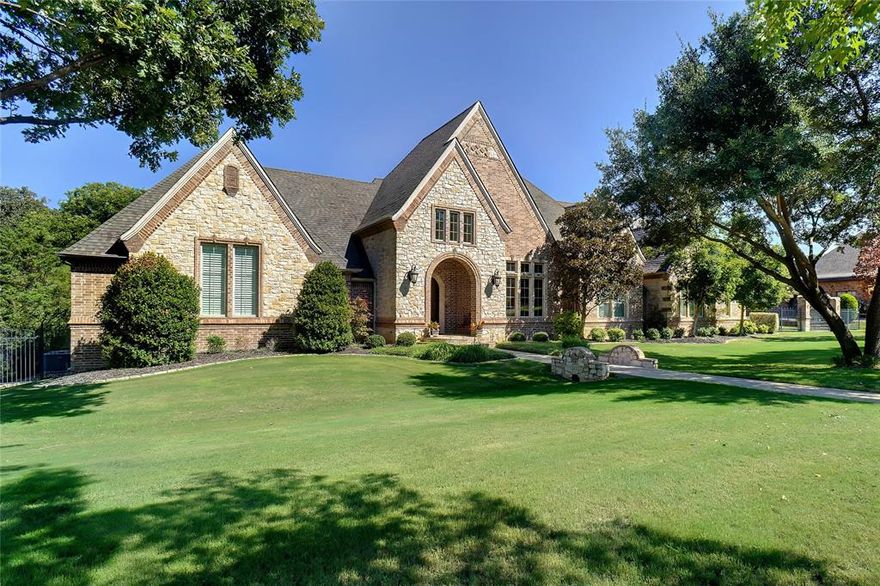 MULTIPLE OFFERS RECEIVED.  ALL BEST AND FINAL OFFERS ARE DUE BY 3:00PM SUNDAY JANUARY 21, 2024.
This stunning one-story custom home sits on a cul-de-sac in the stunning Manors of Waterford. The NEWLY REMODELED master bathroom, quartz kitchen and bathroom countertops, and updated light fixtures brighten this phenomenal floorplan. 4 en suite bedrooms, office, formals, gameroom and open concept kitchen and family living space ALL ON THE MAIN LEVEL is a rare find. The outdoor kitchen and sparkling pool complete the residence situated on just over one acre.  Endless privacy as the lot has greenbelt and open acreage surrounding it. The beamed vaulted ceilings, multiple fireplaces, and beautiful cabinetry inside coupled with mature trees and beautiful curb appeal makes it a wonderful place to call home.