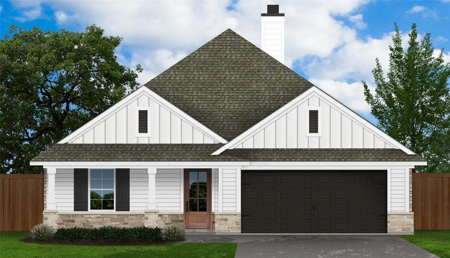 COMPLETION LATE NOV or EARLY DEC Step into this beautifully built brand new 4-bedroom, 2-bathroom TGC CUSTOM HOME offering 1,781 sq. ft. of thoughtfully designed living space. Nestled in a quiet, neighborhood, this home combines comfort, charm, and modern functionality.
Inside, you’ll love the open floor plan that flows effortlessly from the spacious living area to the dining and kitchen spaces — perfect for everyday living and entertaining. Large windows fill the home with natural light, highlighting the warm woodwork and inviting finishes throughout.
A wood-burning fireplace adds cozy character to the living room, while the mudroom provides practical storage and organization. The primary suite offers a private retreat, and all bedrooms are generously sized with ample closet space.  Enjoy relaxing mornings on the covered front porch or host gatherings on the back patio, surrounded by peaceful surroundings and mature landscaping.  With its ideal layout, timeless features, and welcoming atmosphere, this Valley View gem is ready to be your next home. CALL TO TOUR TODAY!
Images are of previously built home. Buyer and buyer's agent to verify all information herein. Finish outs may differ.