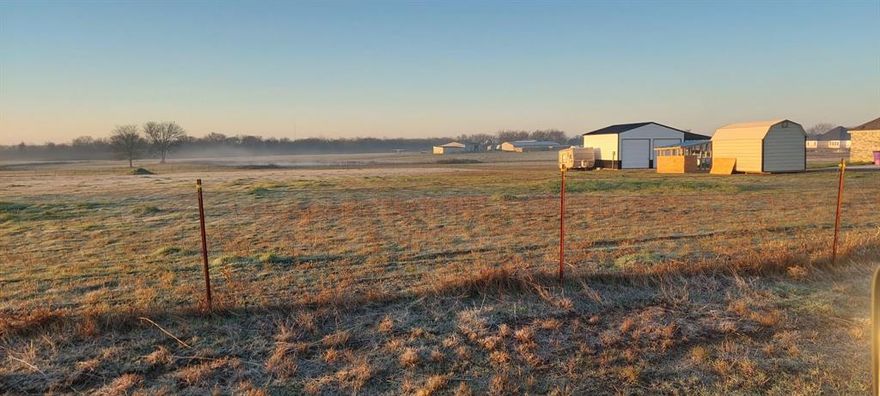 NO RESTRICTIONS!! Imagine building your dream home on this beautiful 1.33-acre lot in Whispers Meadow Estate! This clear, flat parcel offers a blank canvas for your vision, situated just one hour west of Dallas and minutes from Greenville and Commerce. Enjoy the quiet charm of country living on a gravel county road, with utilities readily available and the assurance of recent new construction nearby. This land is plotted and ready to build WHATEVER you want!! BUYER AND BUYER AGENT TO VERIFY ALL INFORMATION AND MEASUREMENTS.