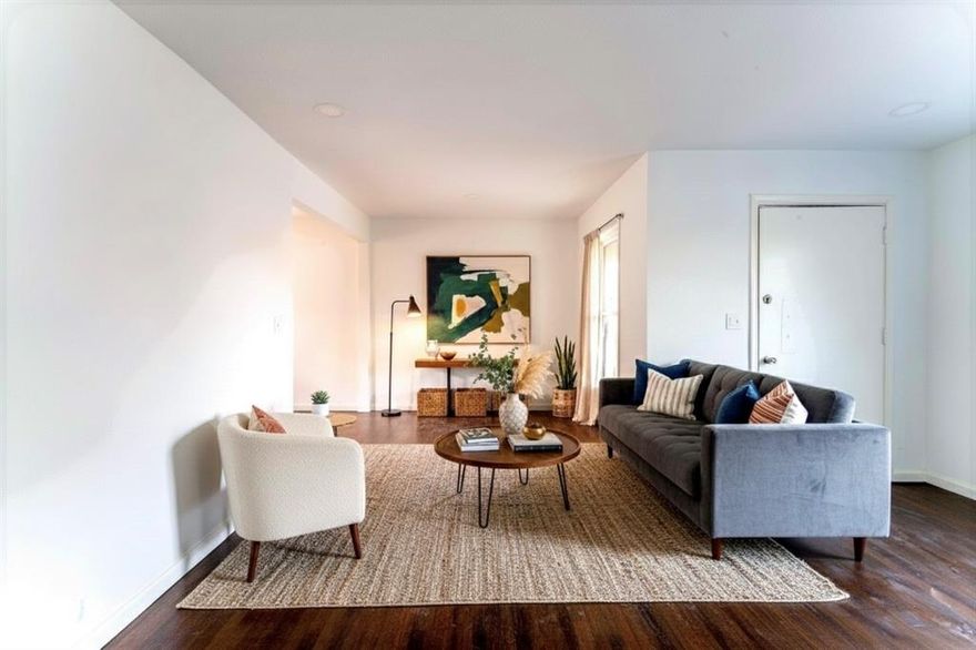 READY TO GO! Huge Opportunity Duplex Set-up ideal Generational living or Roommates. Seller leased 1 side for $1,500 & 1 side of $1,800 on year lease! Tax savings around $4,600 a year!This corner lot w. Alley access on over a quarter-acre offering 2 Private Entrances, 2 Kitchens, 2 Separate backyards, 2 Separate Full Bathroom, 2 Primary Rooms, & 2 Separate Driveways to fit around 8 Vehicles. 1 Large Flexible Structure to be 3rd rental-hobby shop-extra storage on concrete slab! Flexible ownership—whether you move in or lease it out, the rental market shows strong backing. New Large Windows throughout, Newly Reinforcement Foundation w.New Foundation for addition, Completely New Electrical system, New pipes in existing structure, New plumbing in addition, New Roof overlay, Newer Water heater, New Iron Tall fencing, Recently poured Driveway & sidewalk installation, New Paint, New Drywall, New can lighting, 2inch hardwood floor is the original vintage wood, NO Carpet. You can operate 30+ day mid-term furnished rental. Walk to Library, Grocery stores, Post Office, Convenience store, Local restaurants, Parks! Mature older neighborhood: bigger lots, mature trees, established streets. Transit Center (DART Rail & Bus Hub) — less than 10 minutes away, providing direct rail service to Downtown Dallas and convenient bus routes throughout Southeast Dallas. Quick access to I-635 (LBJ Freeway), I-20, and US-175 connects residents to major employment centers in 15–25 minutes.