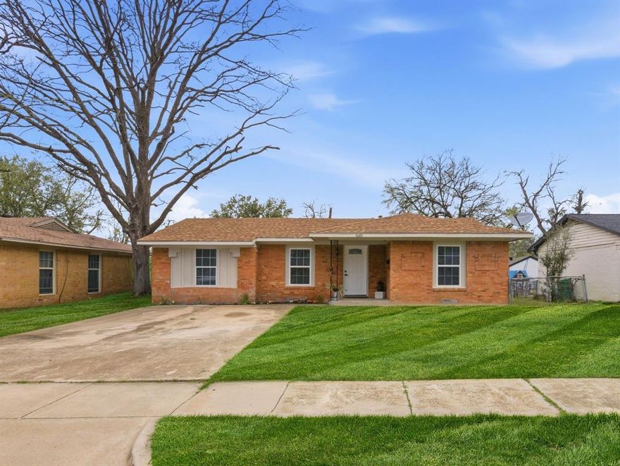 Beautifully remodeled three bedroom, two bath home situated on a spacious lot. This charming property features gorgeous hardwood floors that flow throughout the main living areas creating a warm and inviting atmosphere. The beautifully updated kitchen offers modern finishes, stylish cabinetry and plenty of space for cooking and entertaining. Both bathrooms have been tastefully updated with contemporary touches and quality finishes. Enjoy the extra outdoor space the large lot provides which is perfect for relaxing, gardening or entertaining. Conveniently located close to major thoroughfares, making commuting, shopping and dining quick and easy!