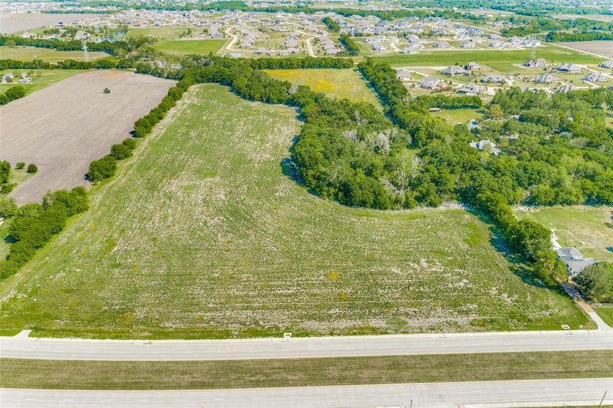 Lots of potential for development or an individual looking for a premier multi-home property. Approximately 900 ft. of road frontage on Parker Road.  Varied topography would make for beautiful development property-large trees along a natural creek create privacy barrier, level, flat land for large lawns. Property will be voluntarily annexed into City of Lucas when property is changed from agricultural use. City will consider residential and commercial zoning applications.

Property consists of two tracts-ABS A0349 JOHN GRAY SURVEY, TRACT 8, 29.5 ACRES and ABS A0901 LEWIS P TURNER SURVEY,
TRACT 3, 5.9313 ACRES, totaling 35.43 acres.