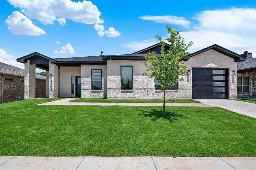 Custom upgrades, luxury finishes, and low-maintenance living come together beautifully in this move-in ready home located in Fireside Village, one of McKinney’s premier 55+ active adult communities. Positioned on a spacious corner lot, this thoughtfully designed single-story home offers the perfect blend of comfort, style, and convenience. Natural light fills the open-concept floorplan, while luxury waterproof flooring flows seamlessly throughout the living, dining, and kitchen spaces, creating a bright and welcoming atmosphere ideal for entertaining or quiet evenings at home. The gourmet kitchen stands out with custom cabinetry, granite countertops, premium KitchenAid appliances, built-in cooktop and oven, pot filler, upgraded backsplash, and a luxury smart stainless steel sink with waterfall design and premium accessories. The private primary suite offers a relaxing retreat with a spa-inspired bath featuring full-height tile, matte black rain shower fixtures, smart toilet with heated seat and bidet functionality, and a spacious walk-in closet. Additional bedrooms provide flexibility for guests, hobbies, or a home office. Custom upgrades throughout the home include black custom windows, upgraded brick exterior, matte black hardware, smart locks on exterior doors, remote-controlled ceiling fans, premium zebra blinds, utility sink in laundry room, upgraded garage door, and a 42-inch gas fireplace with remote control. Enjoy peaceful mornings or relaxing evenings on the private patio surrounded by landscaped grounds, while the HOA handles exterior upkeep including lawn care, flowerbed maintenance, and light tree trimming. Fireside Village residents enjoy walking and jogging paths, community events, and convenient access to HWY 75, HWY 380, shopping, dining, medical facilities, and Historic Downtown McKinney. This home offers an exceptional combination of upgraded design, comfort, and convenience in a sought-after McKinney location.