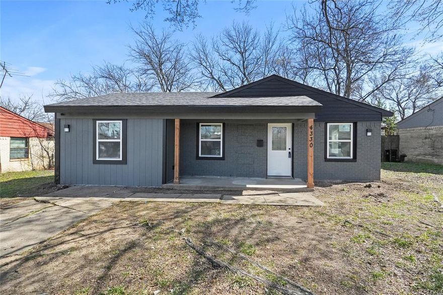 Completely remodeled from the studs up, this home has been rebuilt the right way with quality and longevity in mind. Major upgrades include foundation work, new plumbing, new electrical, HVAC system, roof, windows, spray foam insulation, flooring, drywall, and fresh finishes throughout. The kitchen and bathroom are fully updated with modern materials, giving the home a true like-new feel inside and out. A flexible bonus room adds extra functionality for a home office, gym, or additional living space.

The location truly sets this property apart. Situated in an established area of Mesquite, it is walking distance to Eastfield College, minutes from Town East Mall, and offers quick access to downtown Dallas. Enjoy easy commuting with nearby access to I-635 and I-30, plus a wide variety of shopping, dining, and everyday conveniences just minutes away.

Extensive renovations, a prime location, and move-in-ready condition make this home a rare find in today’s market.