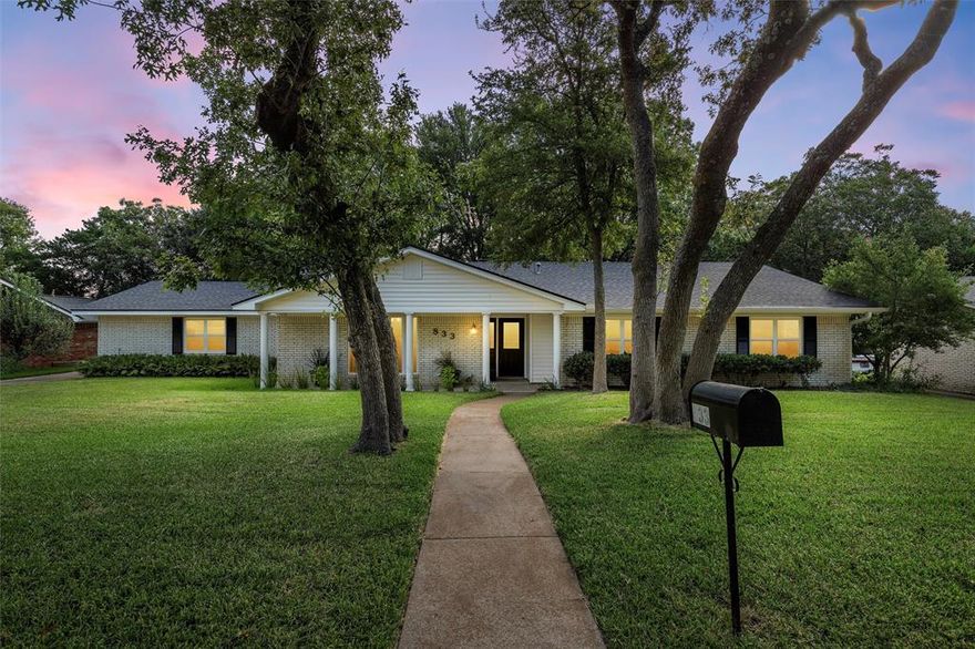 Welcome to this charming 4-bedroom, 2.5-bath home in the vibrant heart of Woodway, TX! Tucked away on a large lot surrounded by mature trees, this property's got the perfect mix of comfort and flair. Step inside and you’ll find an oversized dining space that flows seamlessly into the living room, perfect for kicking back and hosting friends. You'll find plenty of counter space in the kitchen and the windows overlooking the breakfast area are a chef's kiss bringing in the most wonderful natural light. 
Outside, the expansive backyard is just right for get-togethers, playtime, or simply enjoying the serenity provided by those beautiful trees. 

Living here means community perks like a nearby dog park, a local favorite: Poage park and of course shopping, and dining that are all just a quick drive away, giving you the best of both peace and convenience. Experience the best of Woodway in this thoughtfully designed home, where every detail counts. Don’t let this amazing opportunity pass you by—make this standout property yours!