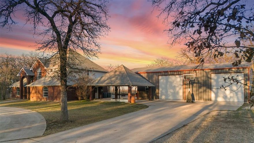 Set behind a gated entry on 7.4 secluded, tree-covered acres in Robinson ISD, this 4-bedroom, 2.5-bath property offers the perfect blend of privacy, function, and outdoor living! Highlights include a massive, fully equipped workshop with three roll-up doors, a second workshop, cross-fencing ideal for livestock, and an additional covered carport. Relax in the in-ground pool that has a hot tub or take in sweeping countryside views from the second-story deck. A rare opportunity for space, versatility, and serene country living!!! This place has it all, checks all the boxes and MORE!!!
