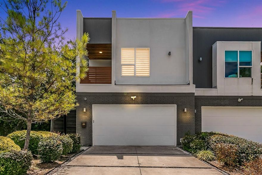 Welcome to this stunning 3-bedroom, 3-bathroom duplex ideally situated in the vibrant heart of Dallas—just minutes from the city's best dining, shopping, and entertainment. This thoughtfully designed home combines modern comfort with urban convenience, offering the perfect blend of style and function. Step inside to find an open-concept main level flooded with natural light. The spacious living and dining areas flow effortlessly into the sleek, low-maintenance backyard—perfect for relaxing or entertaining. Rich wainscoting adds warmth and character as you make your way upstairs.
The second level features three well-appointed bedrooms, including two on opposite sides of the home—each with its own private balcony for maximum privacy and outdoor enjoyment. With a total of three outdoor living spaces, you’ll have no shortage of places to unwind. Additional highlights include a generously sized garage with durable epoxy flooring as well as a workshop area.

Don’t miss your chance to own this beautifully crafted home in one of Dallas's most desirable neighborhoods.