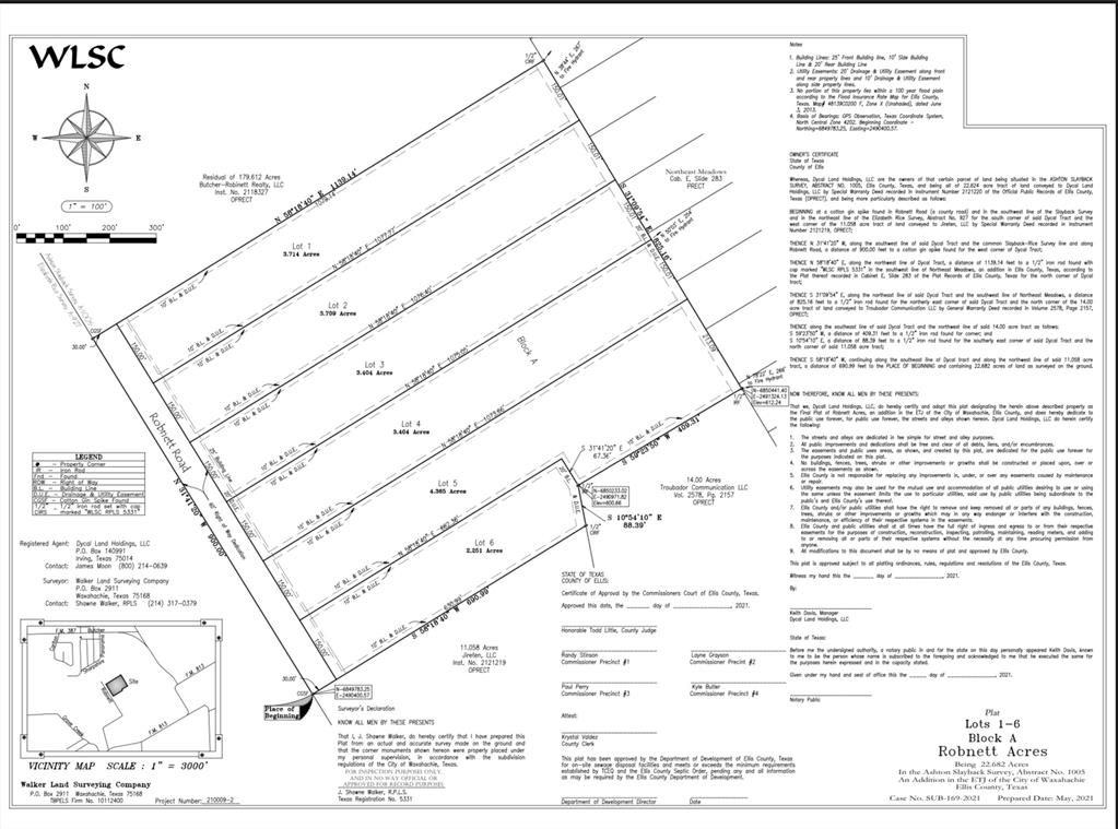 Robnett Acres - Land