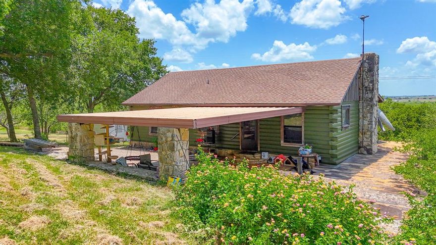 Located just outside of Waxahachie, this unique 5.19-acre property offers a rare blend of charm, income potential, and room to grow. At its heart sits a rustic log home full of warmth and character—perfect as your primary residence or a serene country retreat. In addition, two mobile homes- one a 3 bed, 2 bath with 924 sq ft. and the other a 2 bed, 2 bath at 840 sq ft- currently being leased provide an excellent source of rental income, making this an ideal setup for investors or multi-generational living. The property also features a spacious shop and multiple outbuildings, offering ample storage and workspace for hobbies, equipment, or business ventures. With plenty of open land and no immediate neighbors crowding in, there’s room to expand, add more homes, or bring your vision to life—whether that’s a homestead, rental compound, or small business. Enjoy peaceful, private living with the convenience of town just a short drive away. This is a rare opportunity to own versatile acreage in a growing area—don’t miss it! Property being sold AS-IS
