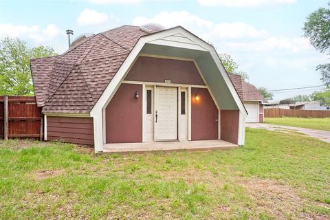 A home in Weatherford