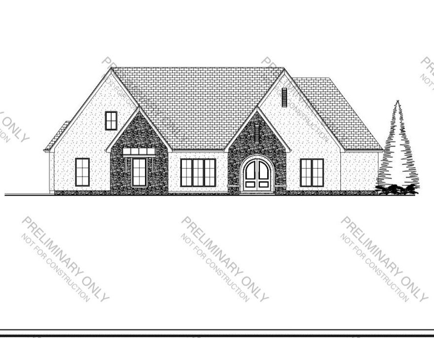 1 of 4 lots we have available on county road 2115, This one will begin in September 2025.  Current plan for this property is 2407 sqft 4 bedroom 3.5 bath with larger pantry.  Floor plans are in the pictures.  Get in early and customize this house to your likings.  Additonal lots and house plans available upon request.
