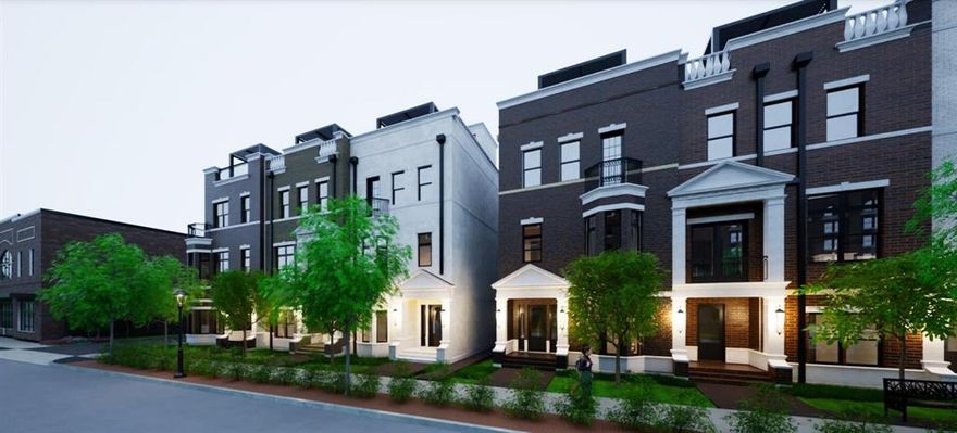 New construction!!! Welcome to The Grapevine Brownstones Phase 2! This a a limited opportunity to own a luxury Lock and Leave Residence in the heart of Grapevine across from the expanding Hotel Vin, steps from Historic Main St, Peace Plaza, Harvest Hall and The Grapevine REC. A short walk across Dallas Rd to the TEX Rail which will drop you at DFW Airport or Ft. Worth and the The Grapevine Vintage RR with special excursions including the Stockyards and the Christmas Train. These beautiful Residences are 4 stories with 3 bdrm, 3.5 bath, 2 car garages and a 4th floor rooftop patio. This is the only Residence left on Dallas Rd with the enclosed rooftop Terrace room which could be a second living area or game room!  Luxury living with twelve foot ceilings  throughout the 2nd floor living, dining and kitchen as well as a lovely balcony for watching the world go by. These homes are built elevator ready which buyer can choose to add after closing. Enjoy a front row seat to many of the special events Grapevine offers including Main St Fest, Grapefest, and all that comes with being The Christmas Capital of Texas. Walking is easy with a 75 Walkscore and also quick access to highways, Southlake Town Square, and DFW Airport. Expected completion date is 4th quarter of 2026. All pictures and plans are representations of Phase 2 Residences and subject to change.