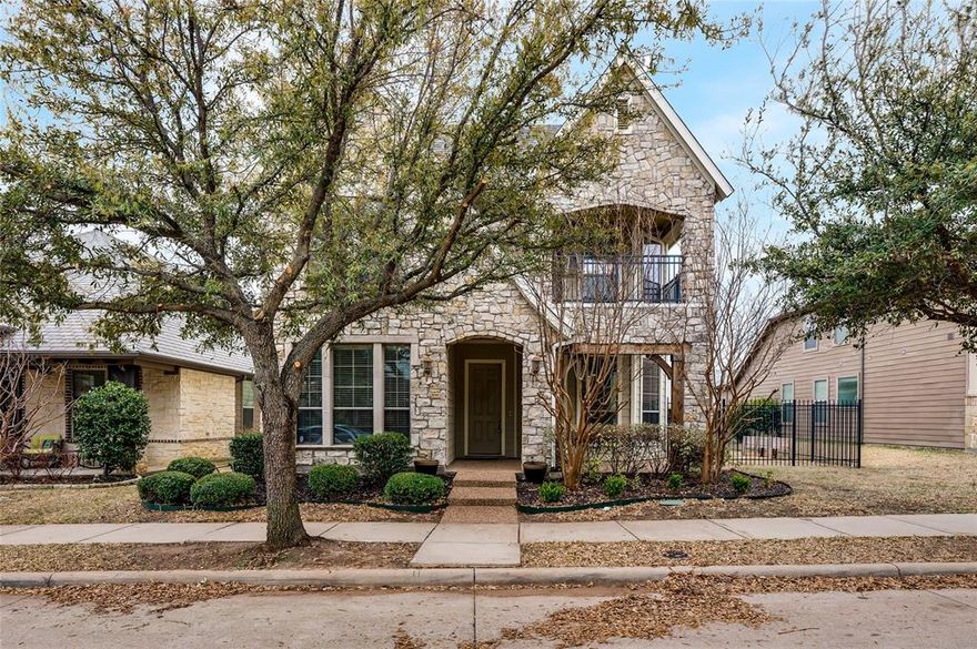 Welcome to The Settlement of Craig Ranch, a highly sought-after master-planned community located in the vibrant city of McKinney. This elegant 2-story home comes with all the bells and whistles, perfectly situated in the heart of an award-winning neighborhood known for its beauty and amenities. Rich hardwood floors adorn the main living areas, creating a warm and inviting atmosphere. The spacious master bedroom features a private en suite bathroom, offering comfort and privacy. An open layout enhances the flow of the home, complemented by a dedicated media room and a separate game room on the second floor, ideal for family gatherings and entertainment. The beautiful kitchen is fully loaded with top-of-the-line stainless steel appliances, including a refrigerator, making it a chef’s dream. Located directly across from a peaceful park, the home enjoys a prime location within walking distance to the renowned TPC Craig Ranch Golf Course—official site of the AT&T Byron Nelson tournament as well as the Cooper Fitness Center and Spa, tennis courts, and an Olympic-sized 50-meter, 8-lane swimming pool. (Memberships not included.) Enjoy easy access to major highways, shopping centers, top-rated restaurants, theaters, and more, making this the perfect home for convenience and lifestyle.  NEW CARPET & BRAND NEW HVAC