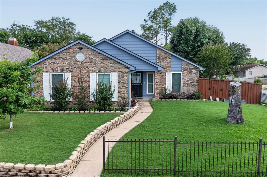 I'm delighted to present this charming home at 9404 Pinehaven Drive in the Cedar Run Subdivision of Dallas. Situated in a corner lot, the residence offers 1,594 square feet of space with a well-maintained, fully fenced front and backyard for added privacy. The home features three bedrooms, two full bathrooms—each equipped with standing showers—an upgraded kitchen, and wooden flooring throughout the living room and bedrooms.
You'll immediately notice the inviting warmth and ambiance, complemented by fairly used appliances and ceiling fans installed in every room, including the living area. There is a wood-burning fireplace, along with extra window air conditioning units to help keep things cooler during the summer months. The roof was replaced less than two years ago. Conveniently located near major highways, this property is just a 25-minute drive from downtown Dallas.
Bring your vision and unlock this limitless opportunity of a Dallas GEM on a corner lot. 
Being sold as AS-IS. it is ideal for investors or savvy Home buyer that can renovate and build instant equity.