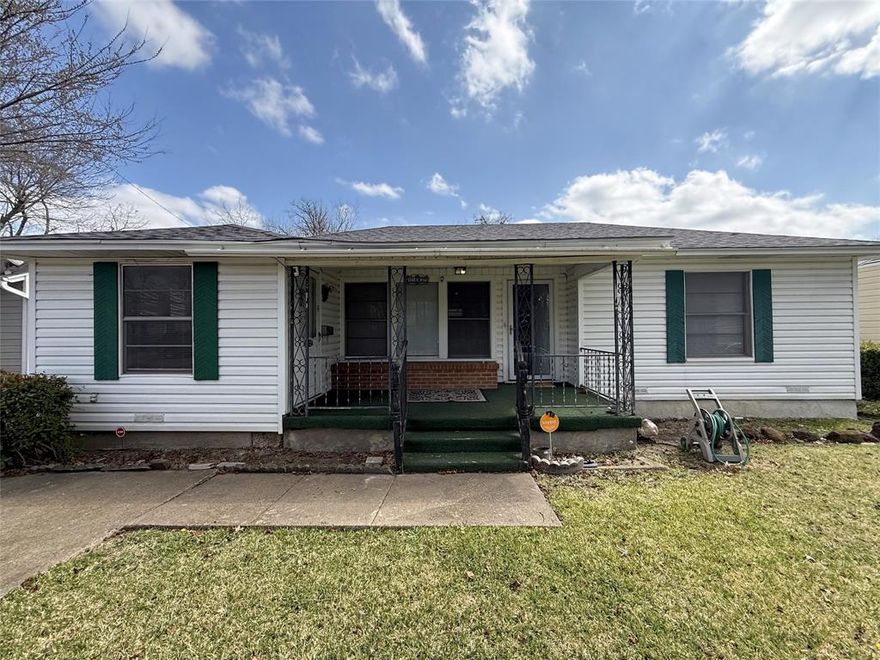 Investor special in a charming Dallas neighborhood! This 3-bedroom, 1-bath home is full of potential and ready for your personal touch. Featuring original hardwood floors, a spacious layout, and a large backyard perfect for entertaining, gardening, or future expansion. The roof was replaced just 5 years ago, offering added peace of mind. Enjoy the inviting covered front porch, ideal for relaxing mornings or evening unwinding. The long driveway provides ample parking and leads to a 2-car garage for additional storage or workspace. Located in a cute, established area of Dallas with easy access to shopping, dining, and major highways. A fantastic opportunity to renovate, invest, or create your dream home! SOLD AS IS