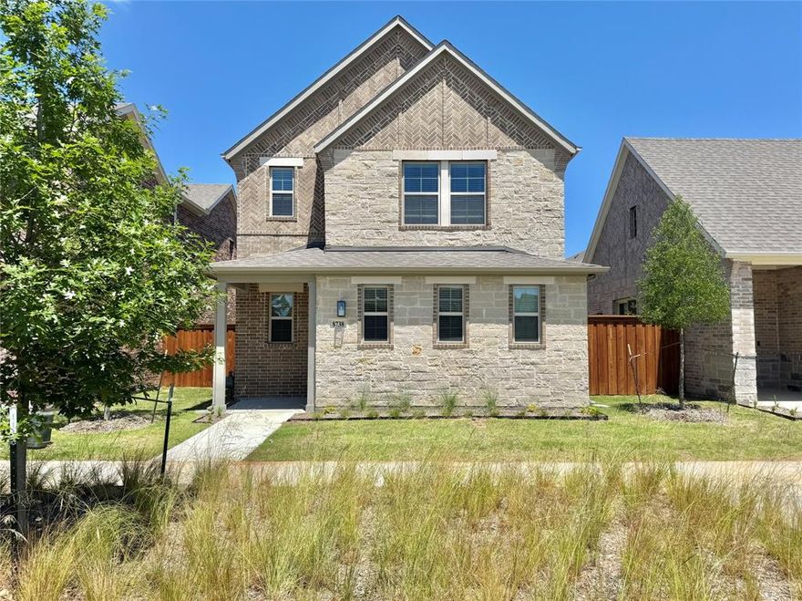 BRAND NEW! Discover a new realm of luxurious living in the Tribute's newest community, where contemporary design meets unparalleled comfort. Nestled in the heart of a vibrant community, these brand new single-family homes redefine urban living with their thoughtful architecture and upscale amenities. This home showcases sleek, modern architecture that seamlessly blends with the surrounding environment. From the clean lines of the exterior to the spacious interiors, every detail has been crafted with elegance in mind.