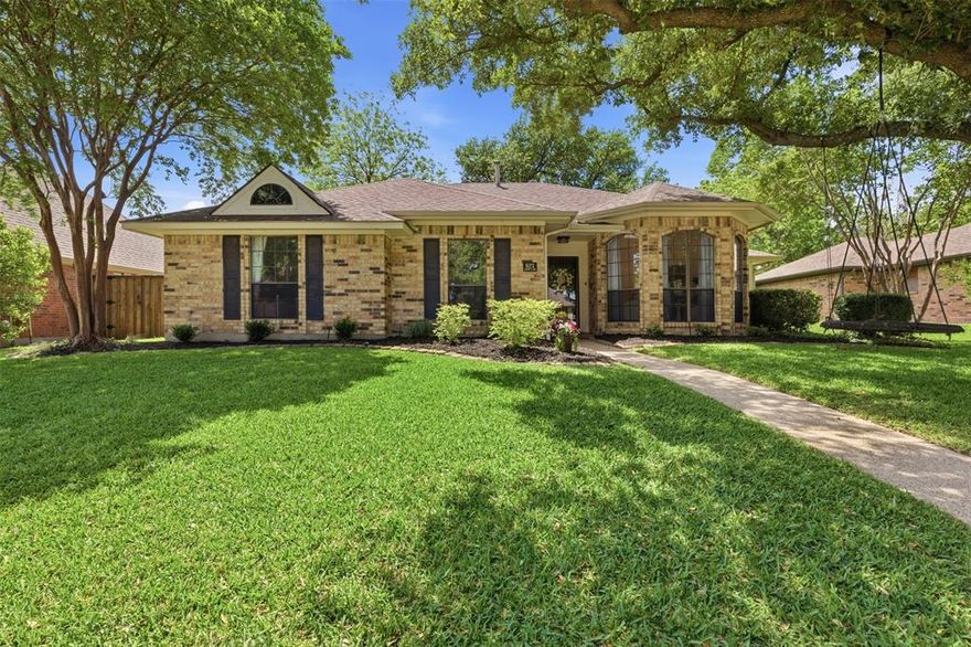 MULTIPLE OFFERS RECEIVED. SELLERS ARE CALLING FOR HIGHEST AND BEST OFFERS TO BE SUBMITTED BY 5:00 PM ON MONDAY, APRIL 27TH. Tucked on a quiet street in one of Coppell's most sought-after pockets, 621 Raven Ln is the kind of home that doesn't come up often. Well built, smartly updated, and upgraded where it counts.
The sellers have invested heavily in the bones: a full HVAC system replacement with all new ductwork (2022), a completely redone sprinkler system front and back with French drain modifications (2022), updated attic insulation, and a roof replaced prior to their ownership. Inside, the kitchen features a new oven, dishwasher, faucet, and disposal. The hall bath was refreshed with a new vanity and flooring, and both bathrooms have new toilets throughout.
The family room has a clean, updated feel with painted paneling, can lighting, and a new ceiling fan. A former wet bar was converted into functional open storage, and the two car garage has an additional mud-room space built in. A newer fence and gate complete the backyard.
This is a home that's been taken care of by people who actually live in it, not staged for a flip. Coppell ISD schools, an established neighborhood with real community, and a location that puts you close to everything without feeling like you're on top of your neighbors.