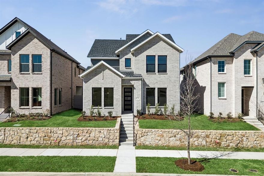 NORMANDY HOMES MONTCLAIR floor plan.  Discover the Montclair home plan offering 4 bedrooms, 3 bathrooms, and 2,417 square feet of thoughtfully designed living space. Located in the scenic Painted Tree Woodland North community, this two-story home features a private owner’s suite, a versatile gameroom, and a covered patio perfect for outdoor entertaining. The open-concept kitchen flows seamlessly into the dining and family rooms, creating a warm and inviting atmosphere for gatherings. With multiple walk-in closets, a dedicated utility room, and a two-car garage, the Montclair combines functionality with modern style. Ideal for families seeking comfort and convenience, this home plan is a standout.  MOVE IN READY NOW!