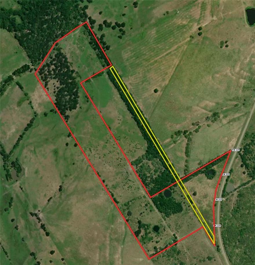 Fantastic property for recreational use, cattle, homesteading and more!  This is a 46 Acre tract with easement access off of FM 339, located East of Mart and South of Hwy 164 near the community of Ben Hur, approximately 30 minutes from the Eastern boundary of Waco. Tract consists of open native pasture, flat to very gently rolling topography, black clay soil, almost complete perimeter fencing, 3 ponds and some mesquite.  Improvements include a 12x12 insulated cabin with deck with the recent addition of electricity to the cabin, shipping container for storage and working pens for cattle or other animals.  All but 5 acres of the property are currently under an agricultural tax exemption.  There are Tri County water lines in the area, but the availability and cost of a water meter need to be verified by the Buyers or their Agent. Well water is not typically considered good and reliable in the area.  A portion of the North end of the property is within a FEMA flood zone.   Use the following pin drop link to property location. Mapping programs do not typically map correctly: https://maps.app.goo.gl/CBydWTxEuG6jhSEh8