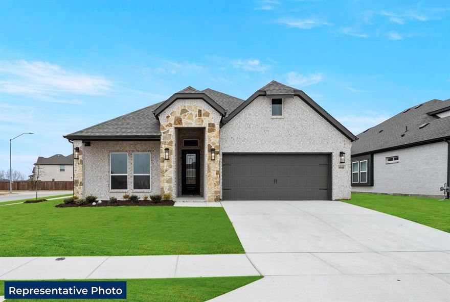 MLS# 21234145 - Built by First Texas Homes - Jun 2026 completion! ~ Discover the Mockingbird F floor plan in Lucas, TX, offering 4 spacious bedrooms, 3.5 bathrooms, and 2,172 sq. ft. of thoughtfully designed living space. This home features an expanded utility room, a reimagined primary suite for improved flow, and a convenient powder bath—perfect for guests and entertaining. With a 2-car garage and flexible spaces ideal for relaxing, working from home, or hosting, the Mockingbird F adapts to your lifestyle. Schedule your tour today and experience the comfort and customization options available with First Texas Homes.