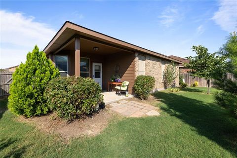 A home in Cleburne