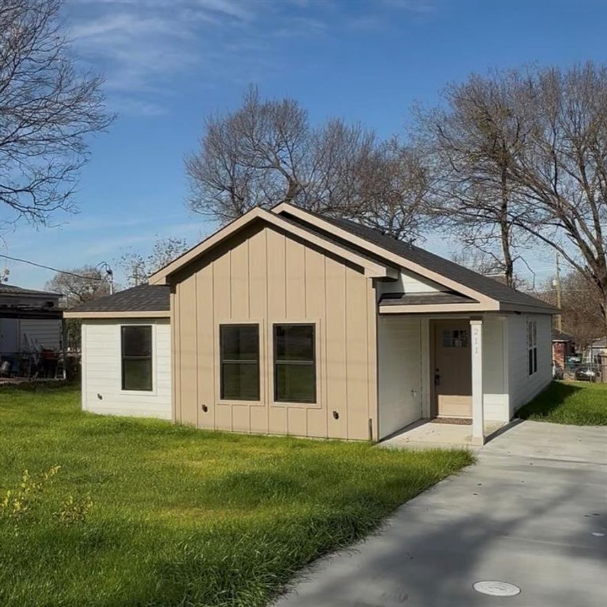 Whether you’re a first-time buyer, growing family, or looking to downsize without sacrificing modern features, this FOUR Bed TWO Bath, newly constructed residence offers it all. Located in a peaceful neighborhood, the home welcomes you with a newly poured concrete driveway that enhances curb appeal and sets the tone for what’s inside.
Step through the front door into a light-filled, open-concept living space ideal for both everyday living and entertaining. The modern kitchen features clean, sleek finishes and flows seamlessly into the main living areas, making it easy to stay connected while hosting or relaxing. Each of the four spacious bedrooms provides flexibility for family living, guests, or a dedicated home office.
Both full bathrooms showcase contemporary design and practical layouts, offering comfort and convenience. Outside, the generous backyard presents endless possibilities—perfect for outdoor activities, future customization, or simply enjoying your own private space.

Schedule a showing now!