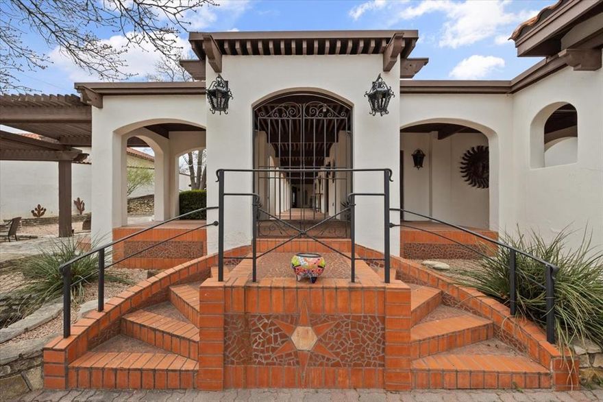 Experience the quintessential Mediterranean lifestyle in this stunning waterfront estate, perfectly perched on a nearly acre-sized lot (0.81 acres) on Eagle Mountain Lake. The architecture captures a timeless European elegance, blending classic stucco finishes with the breezy, indoor-outdoor flow characteristic of coastal Italy and Spain. With 3,570 square feet of refined living space, this 3-bedroom, 2-bathroom home offers expansive views of the water. From the private, gated-feel to the outdoor entertainment area, this is a 'trophy property' designed for both grand entertaining and quiet, sun-drenched retreats. Bonus waterfront Casita providing a versatile 'getaway' space right at the water’s edge. Whether you’re hosting guests in the main house or enjoying a sunset cocktail from the casita porch, the seamless indoor-outdoor flow and classic Mediterranean styling make this property a true waterfront gem in Twin Points West.