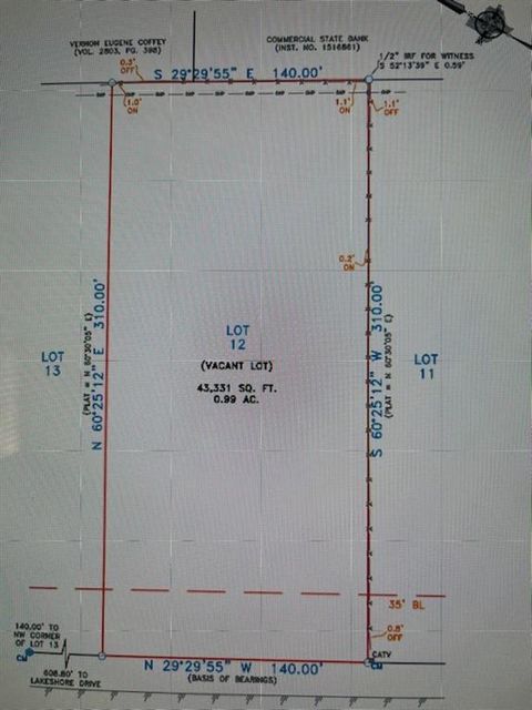 Lot 12 Lakeway Drive Waxahachie TX 75165