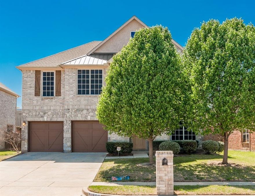 This lovely two story home offers a spacious and functional layout perfect for comfortable living and entertaining. Featuring four generously sized bedrooms all located upstairs, the home provides a private retreat for family and guests alike. With two and a half bathrooms, convenience and comfort are built into every level.

The main floor boasts two inviting living areas, ideal for relaxing or hosting gatherings, along with two dining spaces that provide flexibility for both formal meals and casual dining. Natural light flows throughout the home, enhancing its warm and welcoming atmosphere.

Ideally situated in the heart of the DFW area, this home offers convenient access to a wide variety of restaurants, shopping, and everyday amenities. Located within the highly regarded HEB school district, it combines an excellent location with strong community appeal.

Designed with both style and practicality in mind, this home is a wonderful opportunity for anyone seeking space, versatility, and charm in a desirable neighborhood.