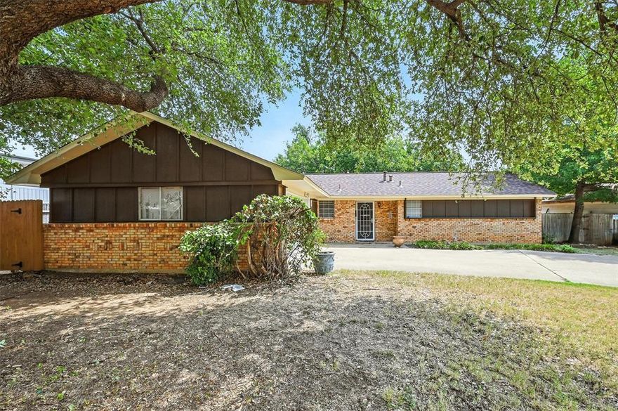 Welcome home to this charming 3-bedroom, 2-bath house that combines classic comfort with thoughtful updates. Spanning 1,495 square feet, this well-maintained residence has just the right amount of space for everyday living and entertaining. Step inside to find fresh paint throughout, hand-made cabinetry, and a corner fireplace that adds a cozy touch—perfect for movie nights or marshmallow roasts (no campfire required).
The kitchen offers warmth and functionality, complemented by unique artisan cabinets that set the space apart. Each bedroom provides comfortable proportions, while the primary bedroom offers a private retreat from the rest of the home.
Step outside to discover an enclosed patio that's ready for anything—morning coffee, outdoor dinners, or your next plant parenting experiment. The fully fenced backyard provides plenty of room to run, relax, or start that garden you’ve been dreaming about. There's also a powered workshop for DIYers, crafters, or anyone who's ever said, “I could build that.”
Recent upgrades such as a new air conditioning unit in 2023 and a roof installed in 2020 provide peace of mind for years to come.
The location is equally appealing, situated close to local conveniences including a grocery store, a reputable school, and community parks. For those commuting or traveling, easy access to nearby train and bus stations keeps you connected without the stress.
Whether you're settling down or starting fresh, this home offers a warm, welcoming space to call your own.