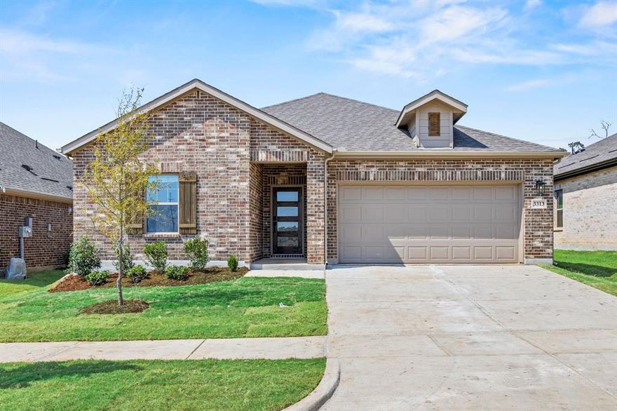 MLS# 20865401 - Built by Cambridge Homes, LLC - Ready Now! ~ Welcome to the Trenton plan, a thoughtfully designed 1-story home in Denton’s Kings Way community. With 2,187 sq. ft. of living space, this 4-bedroom, 2-bathroom layout offers ample room for both relaxation and entertaining. The open-concept design flows seamlessly into a modern kitchen and family room, while the covered patio extends your living space outdoors. An oversized garage provides extra storage, making this home as functional as it is inviting. Perfect for anyone seeking comfort and style in a prime location.