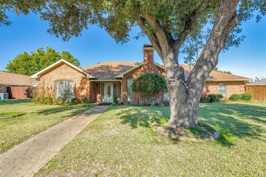 Discover timeless appeal in this 1985-built, 4-bed, 2.5-bath home nestled in Allen, TX. Boasting over 2,200 sq ft, this residence features a large yard with a privacy fence, ideal for relaxation. With a spacious kitchen, utility room, living and dining areas, plus a den with a wet bar and half bath, this home offers versatile living spaces. The large alley entry garage adds convenience. While structurally sound, the property awaits your personal touch. As part of an estate, no disclosures are available. Minutes from highways, this is an opportunity to reimagine a classic in a quiet, established neighborhood.