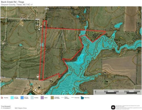 TBD Buck Creek Road Tioga TX 76271