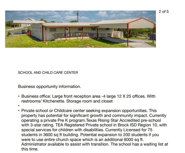 Weatherford Mini Ranch Estates - Commercial Sale