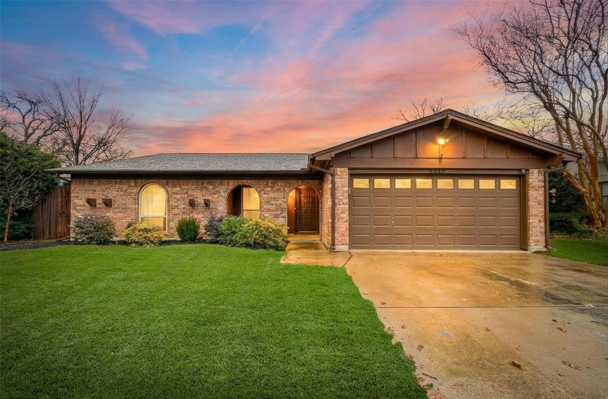 Beautifully renovated and move-in ready, this 3-bedroom, 2-bathroom home offers a bright, open layout designed for modern living. The kitchen overlooks the main living area and breakfast nook and features quartz countertops, stainless steel appliances, a walk-in pantry, and updated light and plumbing fixtures. Recent upgrades include luxury vinyl plank flooring, tile, and carpeting, replaced interior doors, vinyl windows and sliding glass door, modern flat-textured walls, and fresh interior and exterior paint. The open living space is filled with natural light and flows seamlessly for everyday living and entertaining. Conveniently located near nearby parks with easy access to shopping and major routes, this thoughtfully updated home blends comfort, style, and functionality.