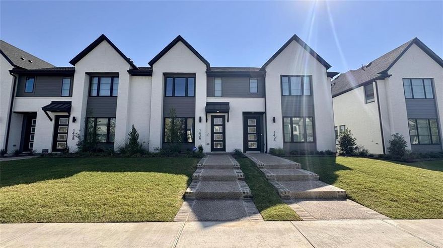 LOCATION, LOCATION! Luxury, low maintenance living in this open concept floorplan in award winning neighborhood of Viridian. Gourmet style kitchen, upper cabinets, designer tile backsplash, SS appliances & quartz countertops. This family-sized townhome is complete with engineered flooring throughout the downstairs. Half-bath is perfect when entertaining. Space at the top of the stairs is a pocket office or reading nook set-up. Owner’s suite has a large walk-in closet, ceiling fan with lights, and lots of energy efficient windows. Your owner’s bathroom has a double vanity, spacious walk-in shower with an upgraded tile surround and semi-frameless glass enclosure. This home offers 2 nice size secondary bedrooms. Laundry room upstairs will make life much easier. Close to AT&T Stadium, Globe Life Field, and DFW Airport, this home is also close to shopping and restaurants! On site HEB Elementary school, neighborhood is loaded with amenities for everyone!!! READY FULLY FURNISHED!